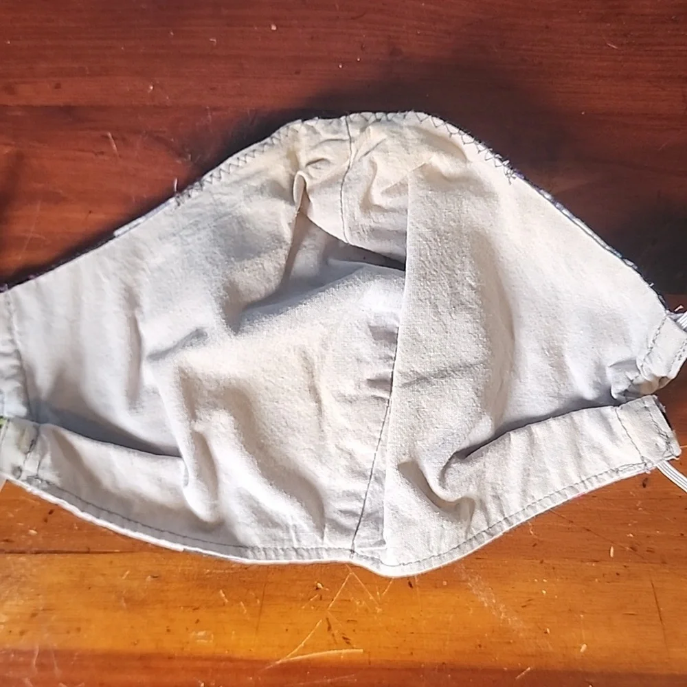 Set of 2 skull cloth face masks